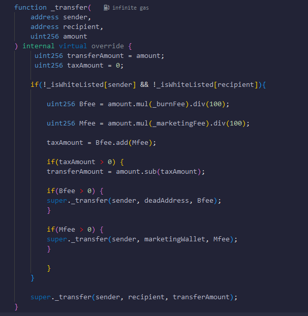 BULLYXL smart contract